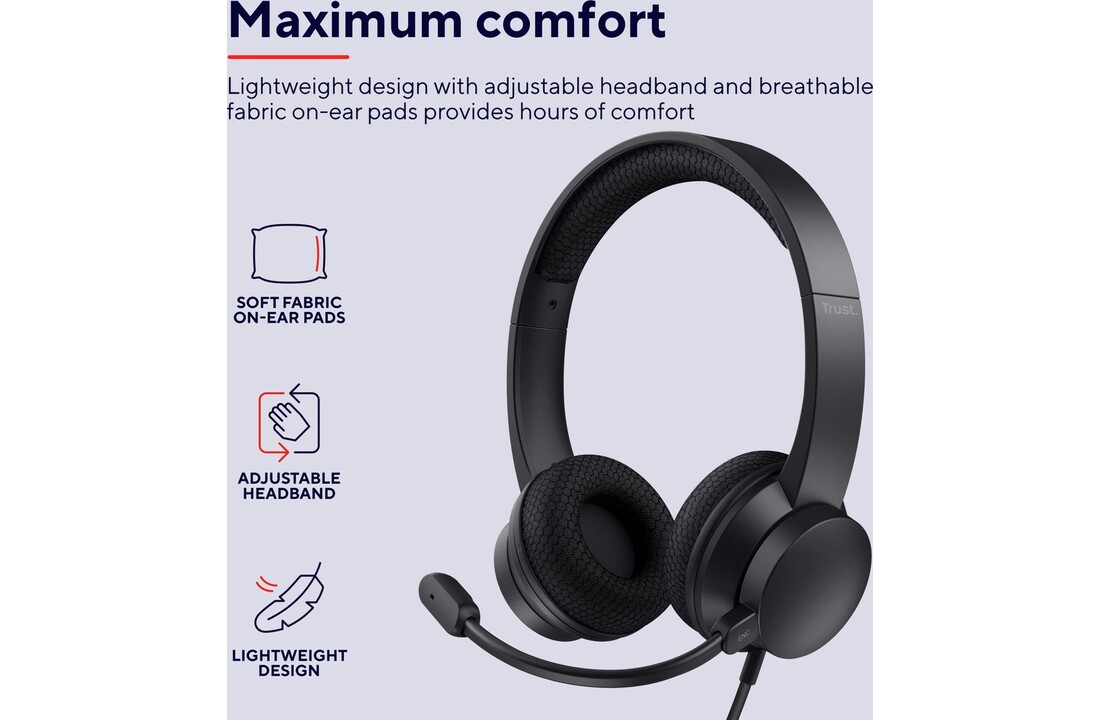 Trust Ayda USB-ENC - Headset