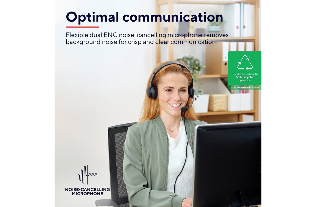 Trust Ayda USB-ENC - Headset