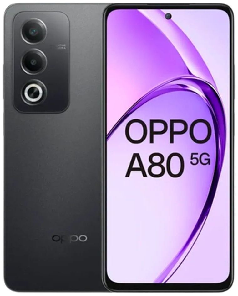 OPPO A80 5G 256GB Starry Black - Mobiele telefoon