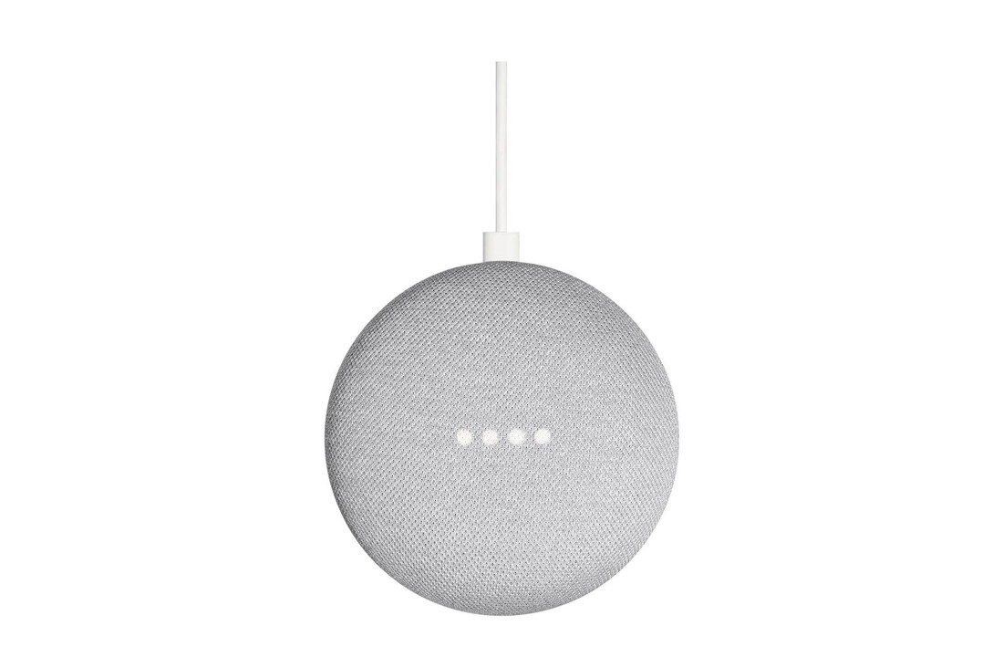 Google Nest Mini (Chalk) - Draadloze speaker