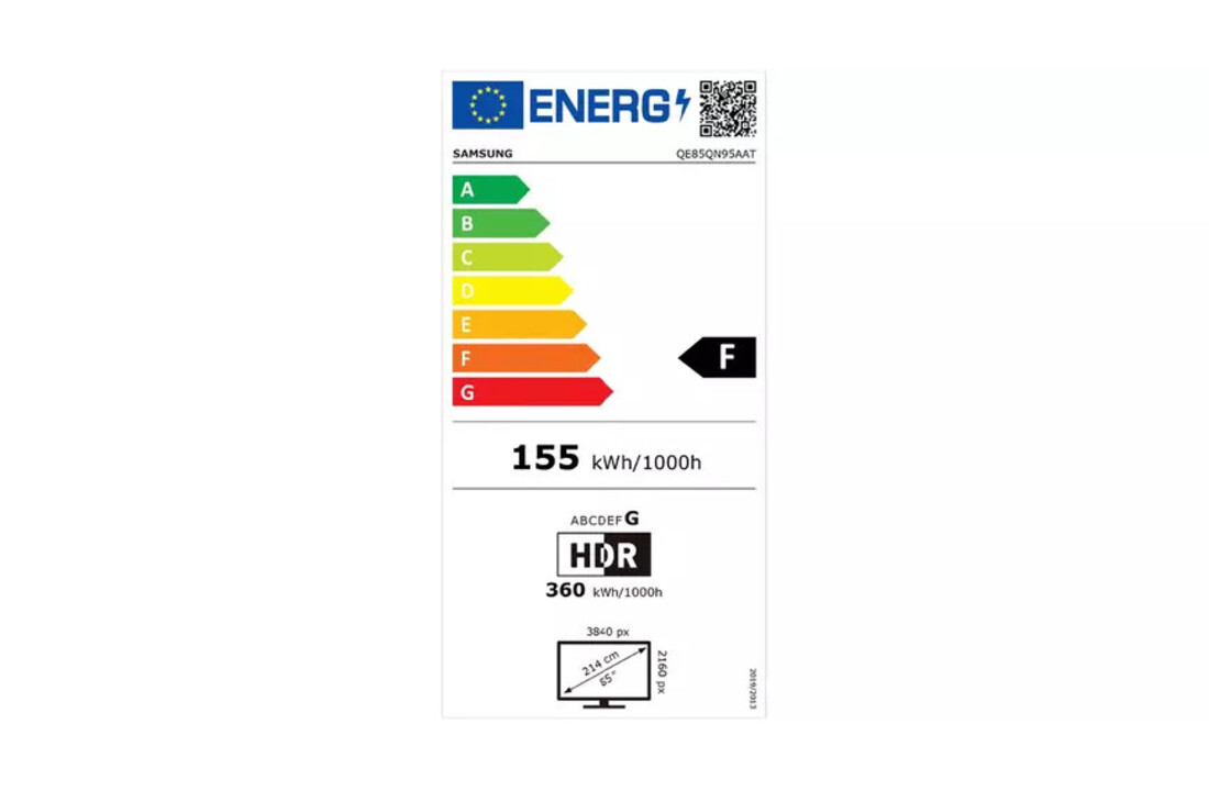 Samsung Neo QLED 4K 85QN95A (2021) - QLED TV
