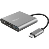 Trust Dalyx 3-in-1 USB-C-adapter - Adapter