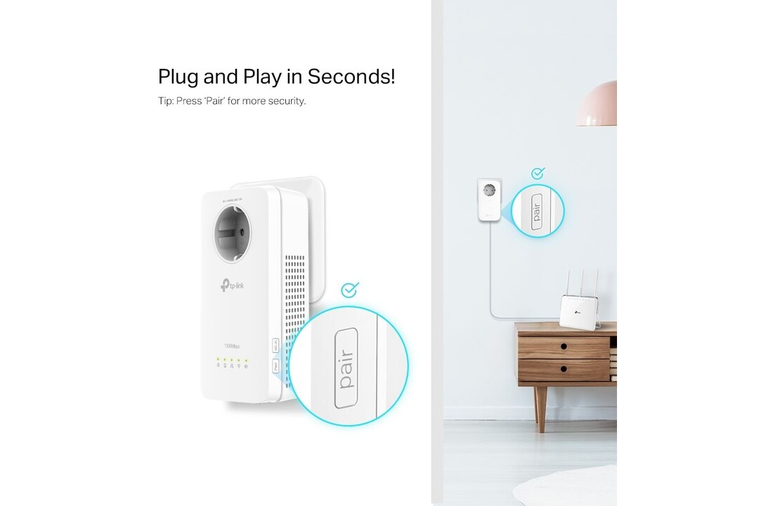 TP-Link TL-WPA8631P Kit - Powerline adapter