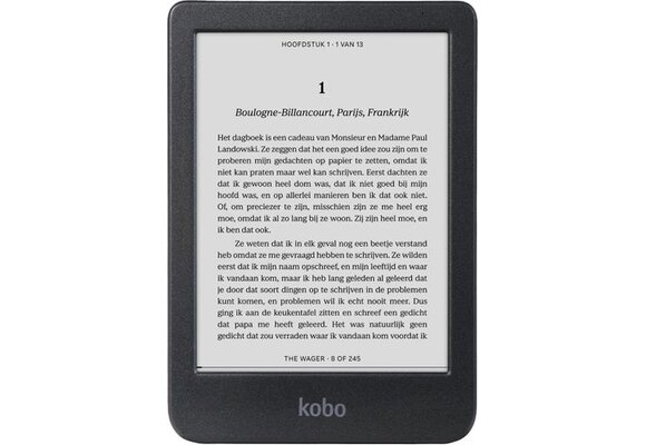 Kobo Clara BW Zwart - E-reader