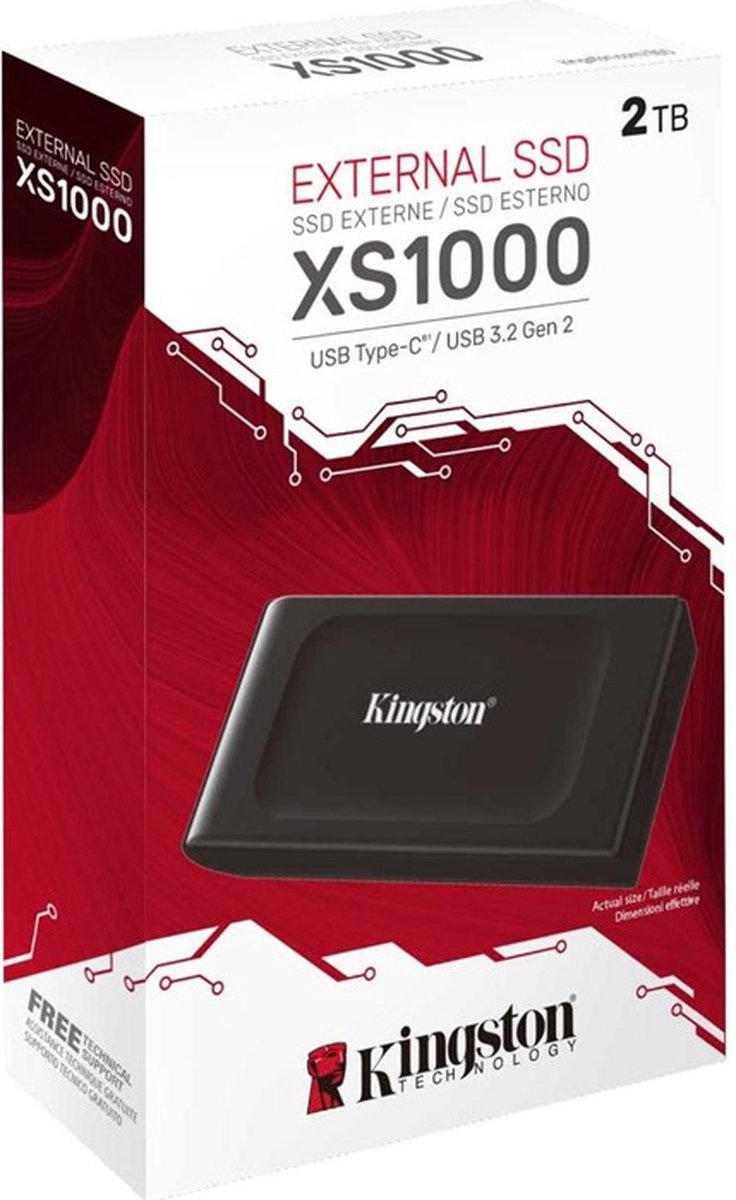 Kingston XS1000 2TB - Geheugenkaart