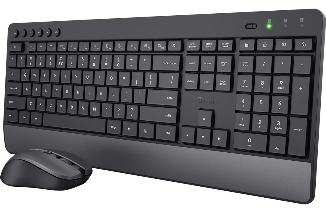 Trust Trezo Comfort - Toetsenbord + muis set