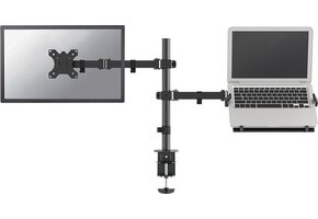 Neomounts by Newstar Flat Screen & Notebook Desk Mount (clamp/grommet) - TV muurbeugel