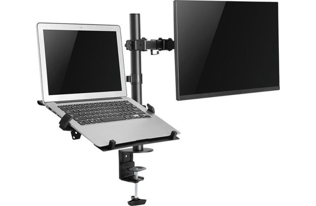 Neomounts by Newstar Flat Screen & Notebook Desk Mount (clamp/grommet) - TV muurbeugel
