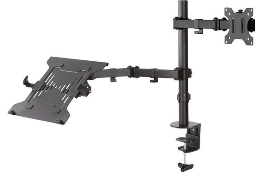 Neomounts by Newstar Flat Screen & Notebook Desk Mount (clamp/grommet) - TV muurbeugel
