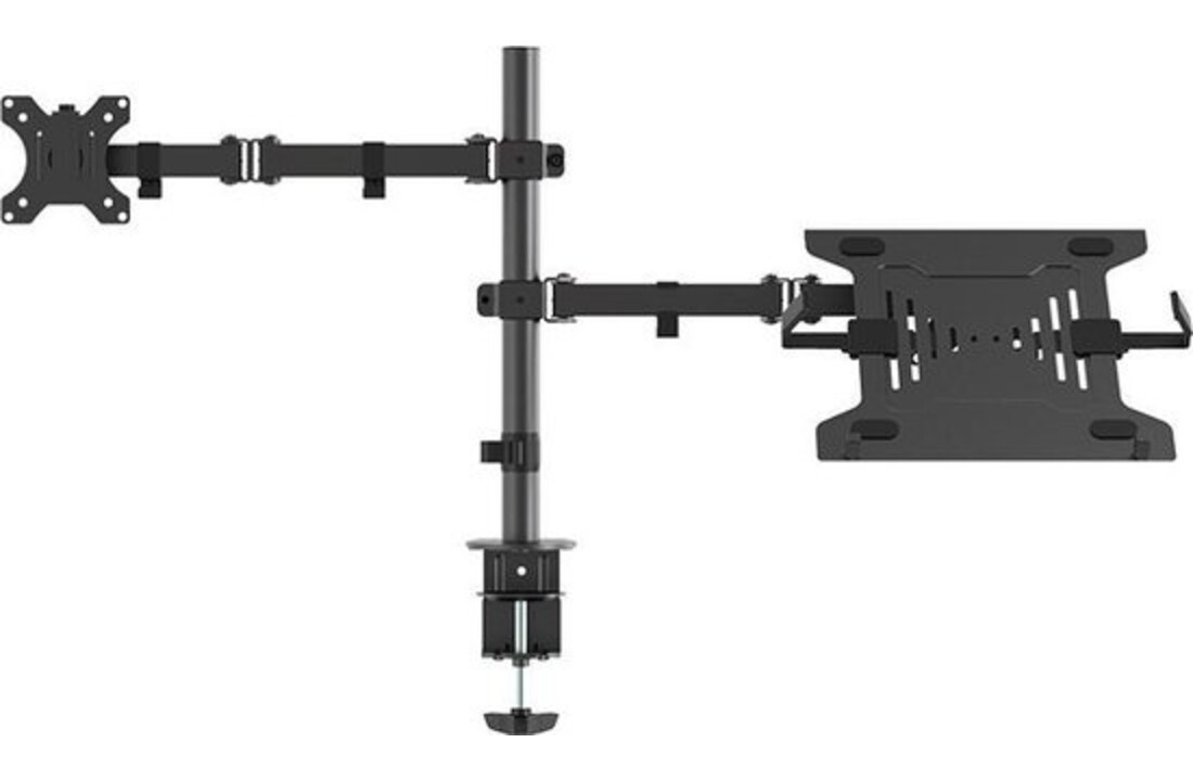 Neomounts by Newstar Flat Screen & Notebook Desk Mount (clamp/grommet) - TV muurbeugel