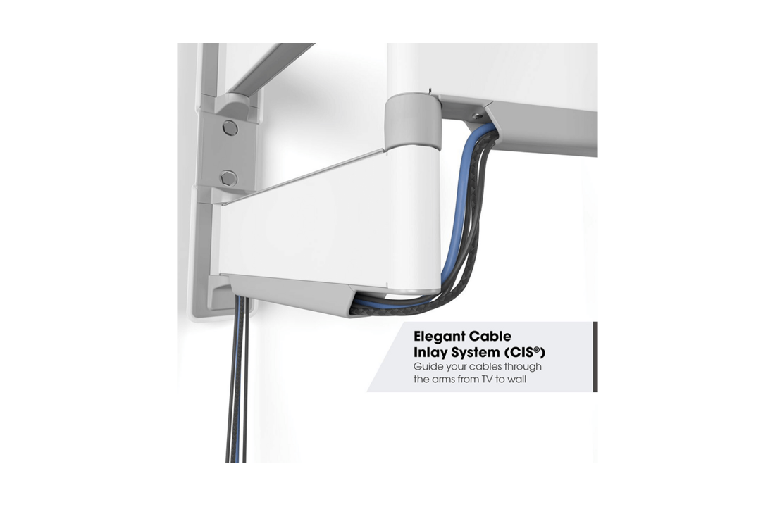 Vogel's TVM 5645 40 -77 inch Wit Draaibare tv-beugel - TV muurbeugel