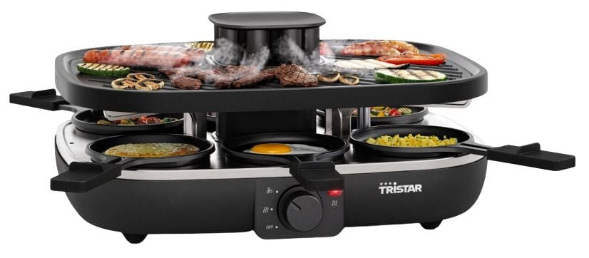 Tristar RA-2760 Raclette Clean Air - Gourmetstel.