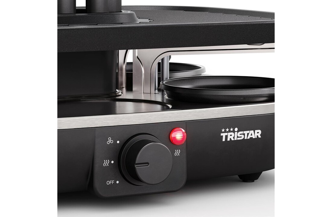 Tristar RA-2760 Raclette Clean Air - Gourmetstel.