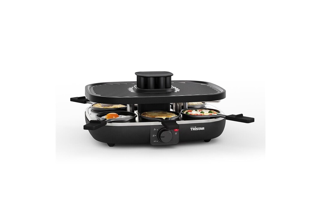 Tristar RA-2760 Raclette Clean Air - Gourmetstel.