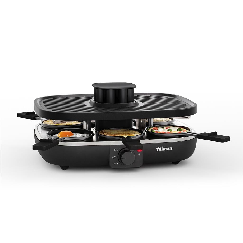 Tristar RA-2760 Raclette Clean Air - Gourmetstel.