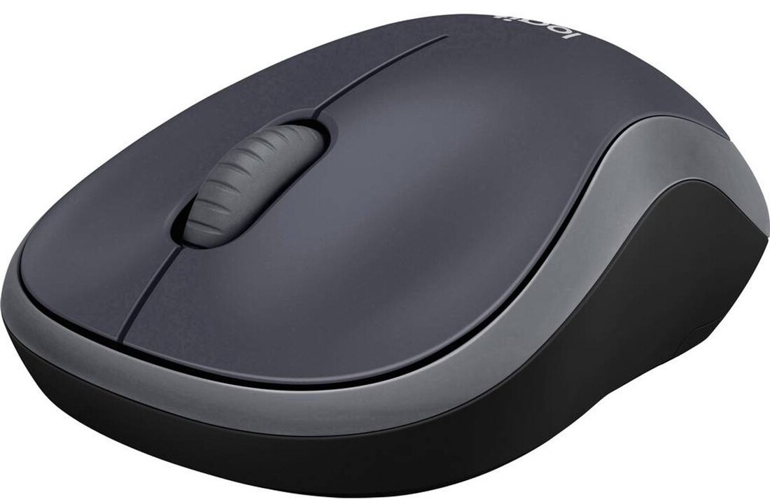 Logitech M185 Grijs/Zwart - Muis