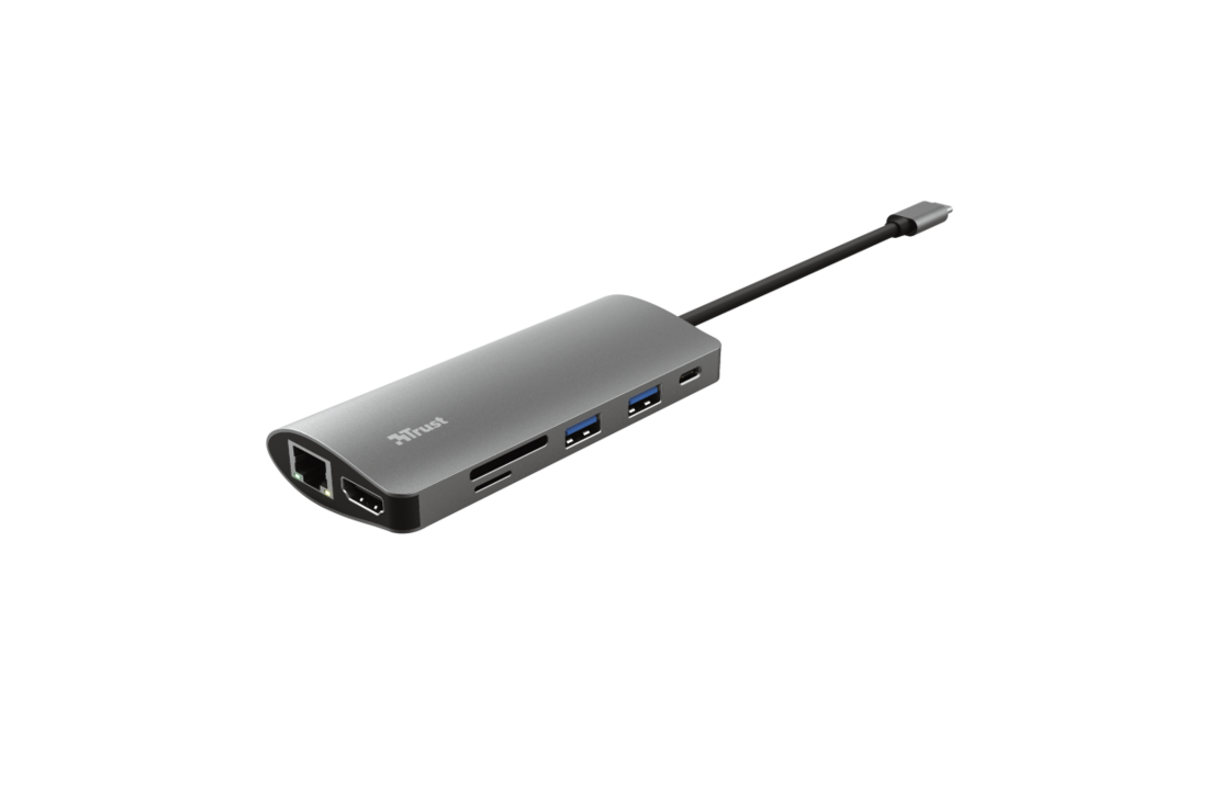 Trust Dalyx 7-in-1 USB-C-adapter - Adapter