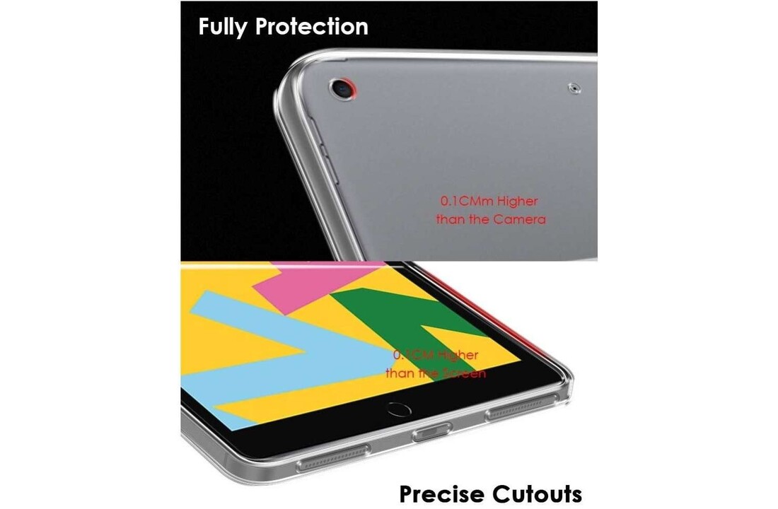 Just in Case Soft TPU case - Apple iPad 10.2 - Tablethoes
