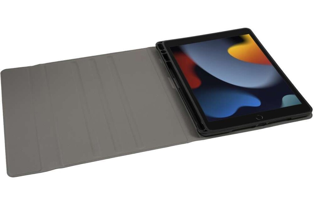 Just in Case Vintage Bluetooth Keyboard Cover - Apple iPad 10.2 - Zwart - Tablethoes