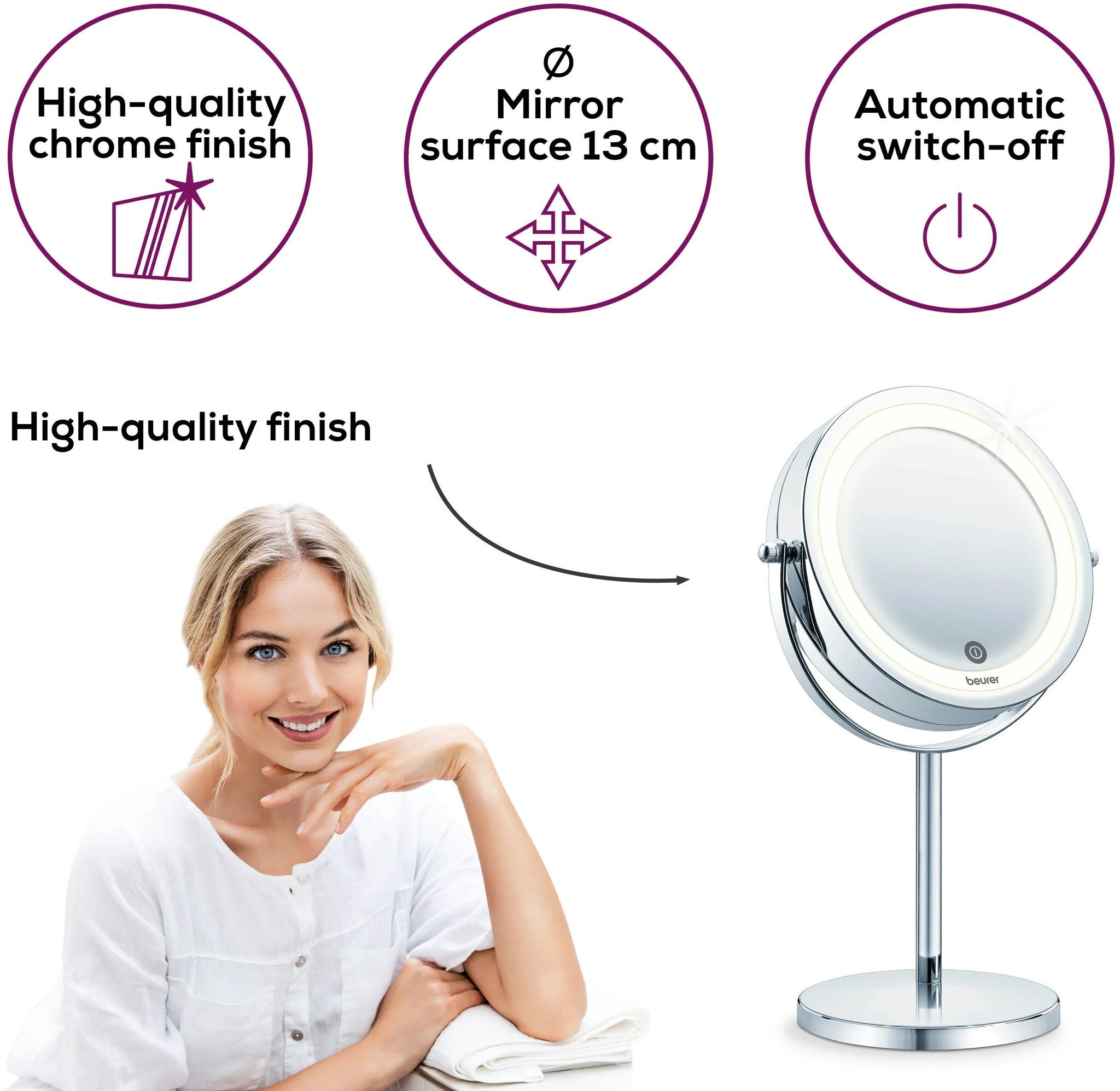 Beurer BS 55 - Make-up spiegel