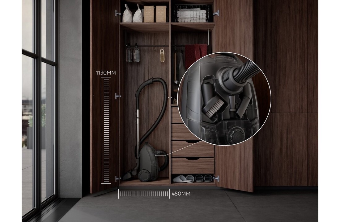 AEG 5000 Clean AB51C1DB - Stofzuiger met zak