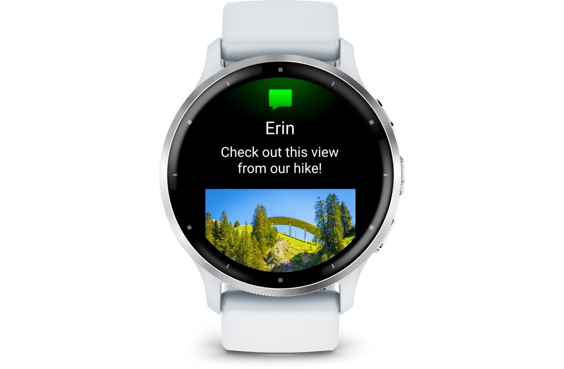 Garmin Venu 3 45mm Zilver/Wit - Smartwatch