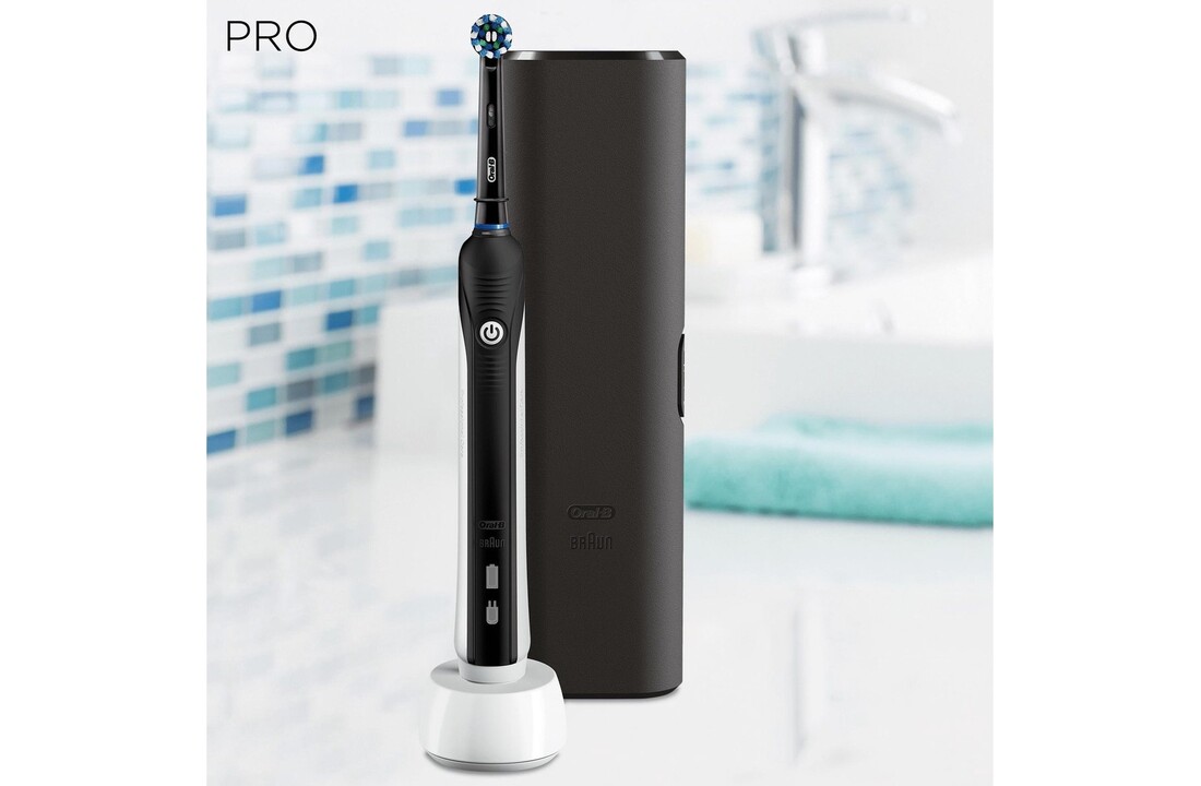 Oral-B Pro 750 Zwart - Elektrische tandenborstel