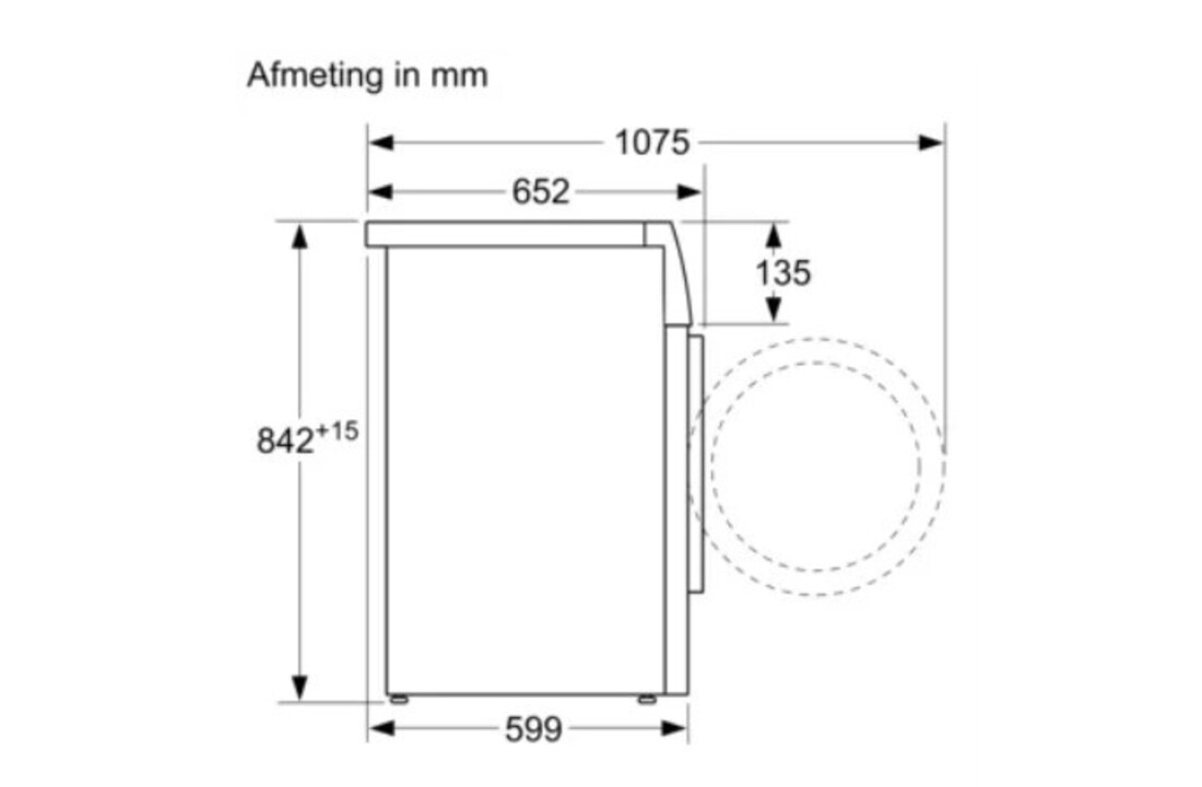 Siemens WT7U4600NL - Warmtepompdroger