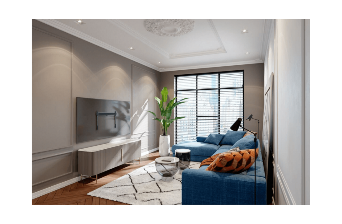 Vogel's TVM 5605 40 -100 inch zwart Platte tv-beugel - TV muurbeugel