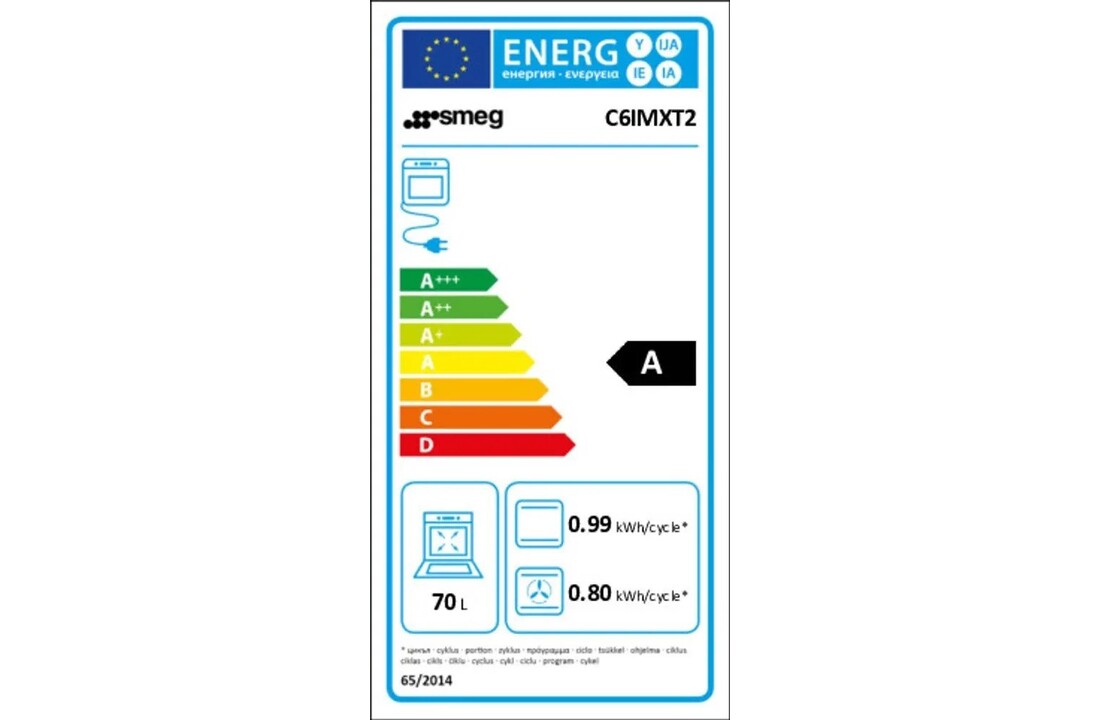 SMEG C6IMXT2 - Inductiefornuis
