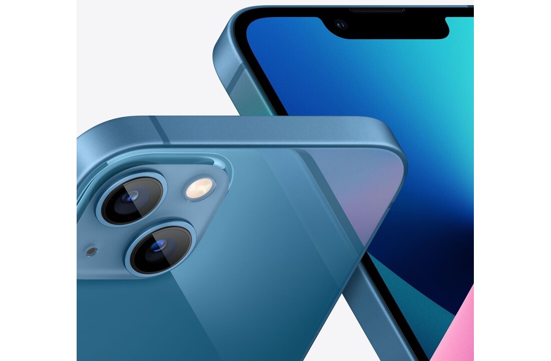 Refurbished iPhone 13 128 GB Blauw (A grade)	 - Mobiele telefoon