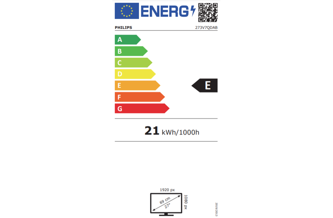Philips 273V7QDSB - Monitor