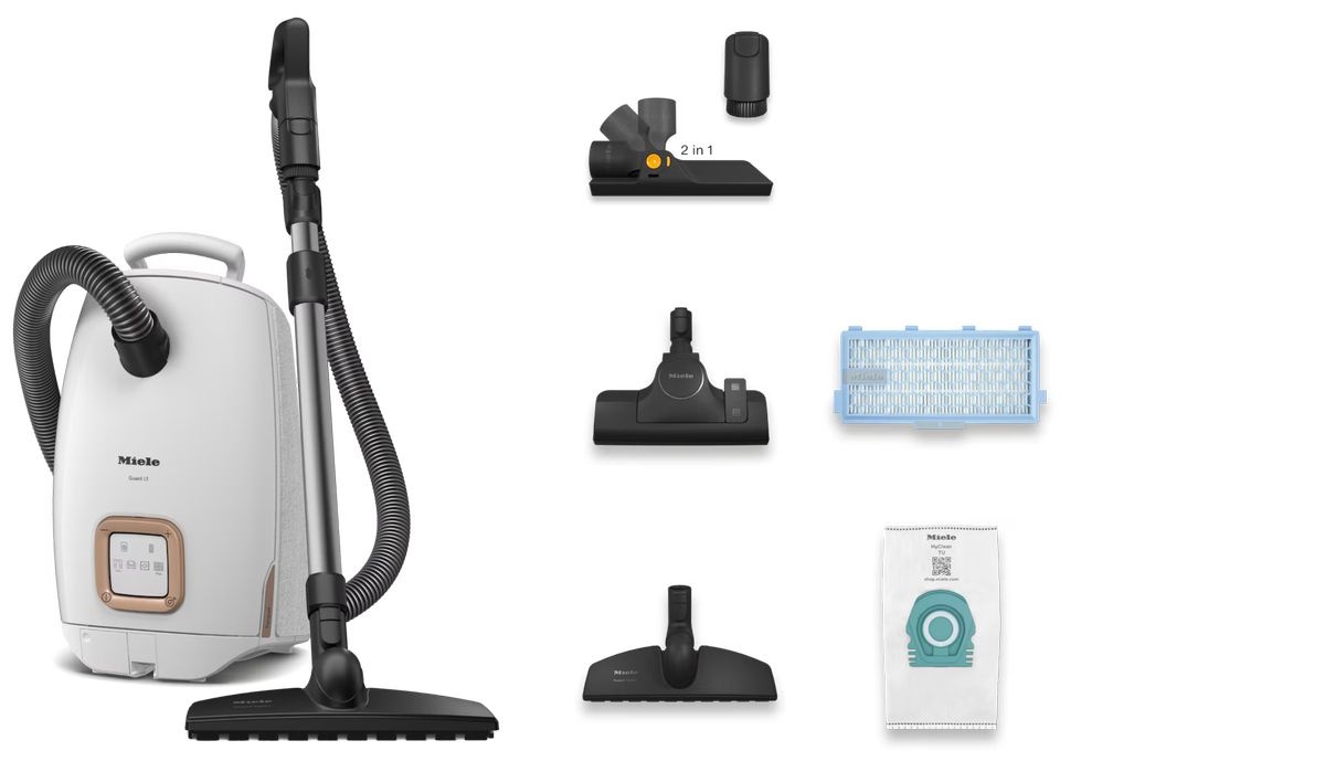 Miele Guard L1 Parquet Briljantwit - Stofzuiger met zak