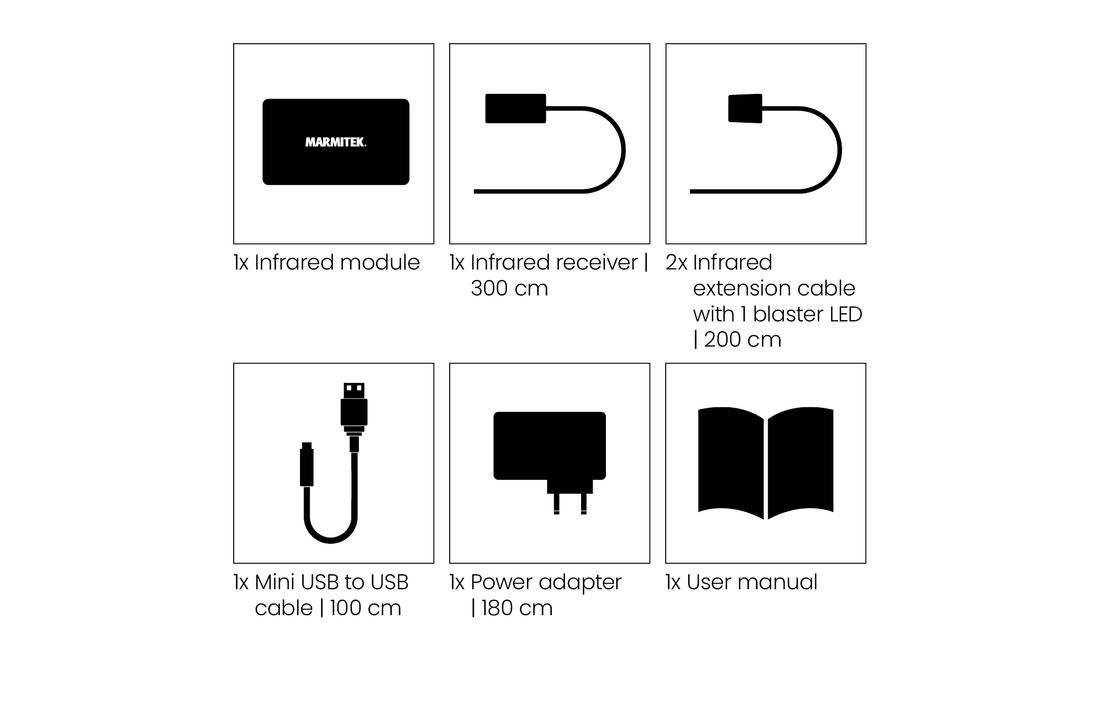 Marmitek Invisible Control 6 XTRA infrarood