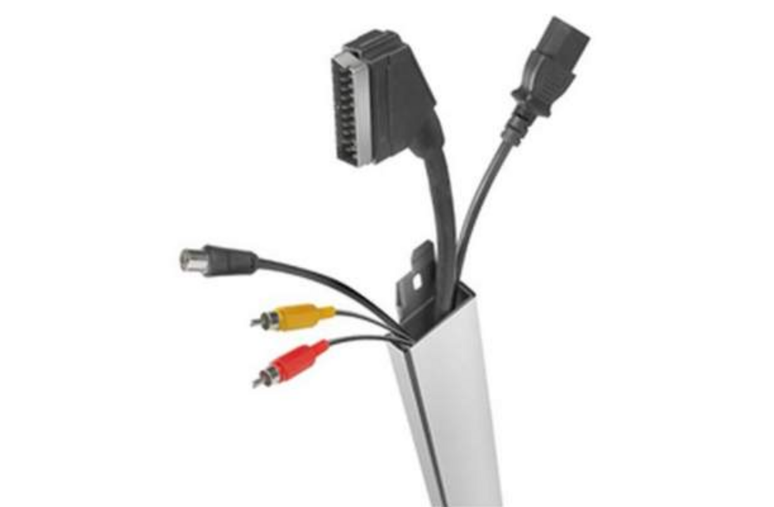 Vogel's XCW100 HIDE-A-WIRE zilver - Kabelgoot