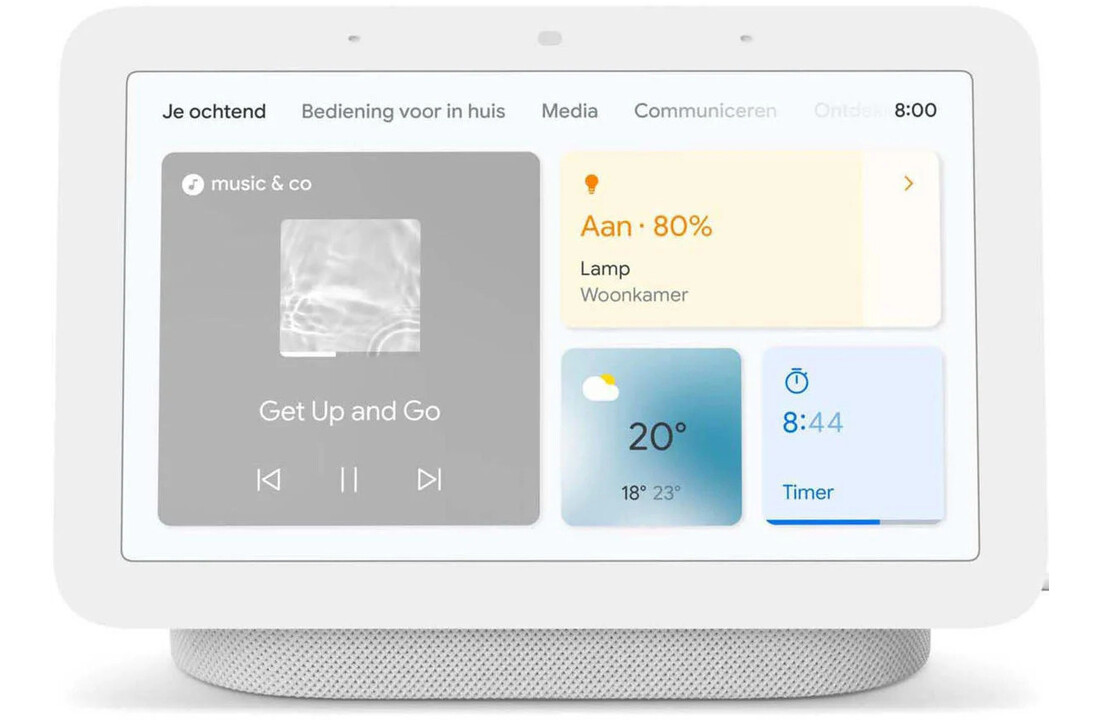 Google Nest Hub 2 Chalk (GA01331-FR) - Smart Home systeem