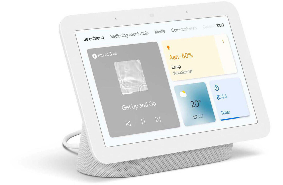 Google Nest Hub 2 Chalk (GA01331-FR) - Smart Home systeem