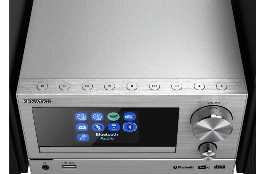 Kenwood M-7000S Zilver - Stereo set