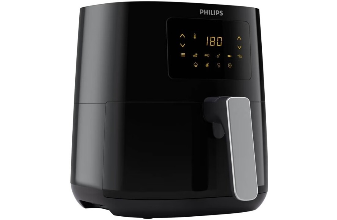 Philips digitale Airfryer HD9252/70 zwart - Hetelucht friteuse.