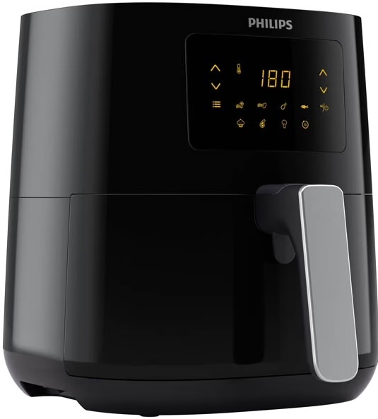 Philips digitale Airfryer HD9252/70 zwart - Hetelucht friteuse.