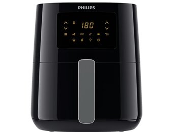 Philips digitale Airfryer HD9252/70 zwart - Hetelucht friteuse.