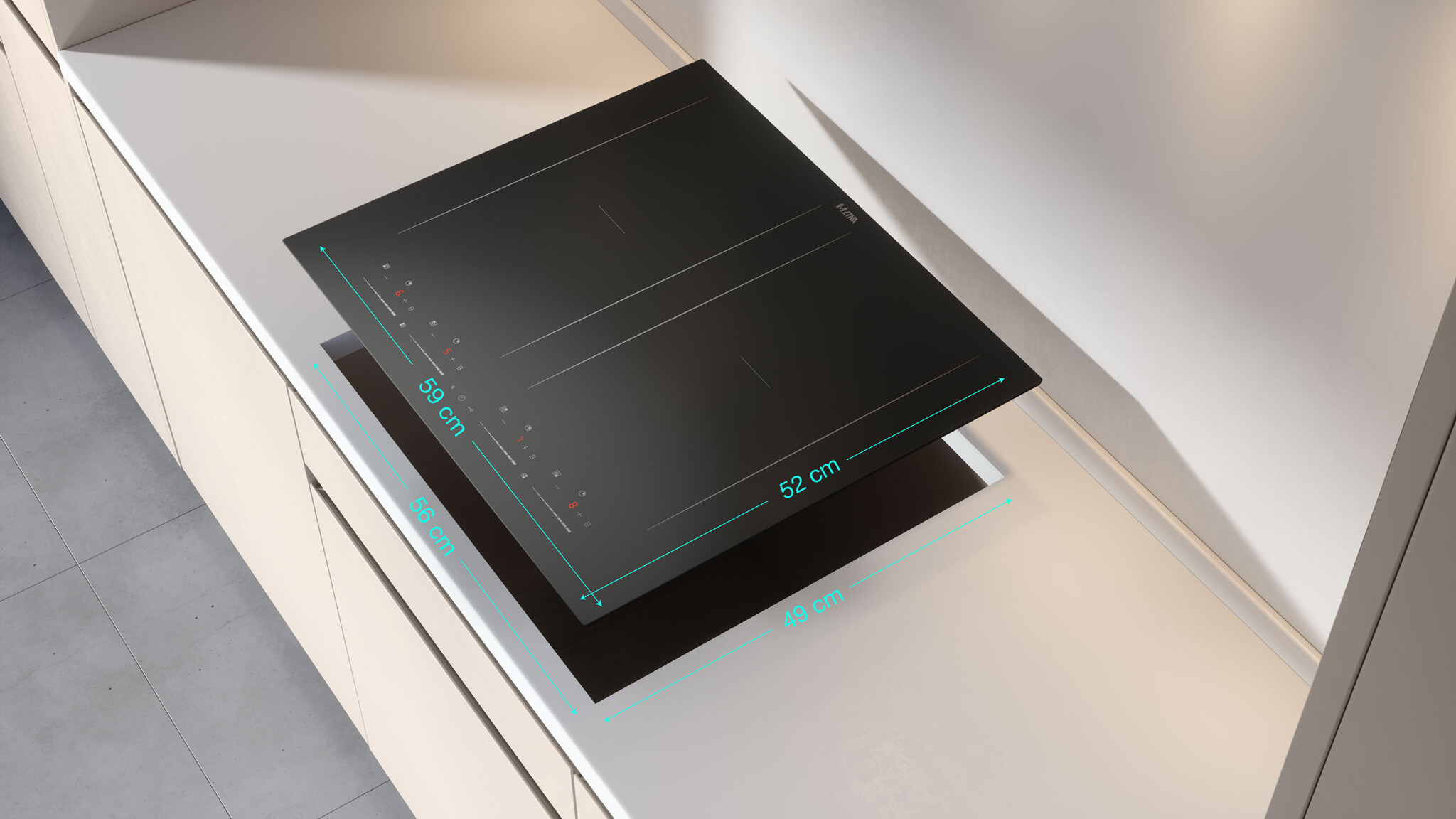 ETNA KIF5462ZT Inbouw inductiekookplaat.
