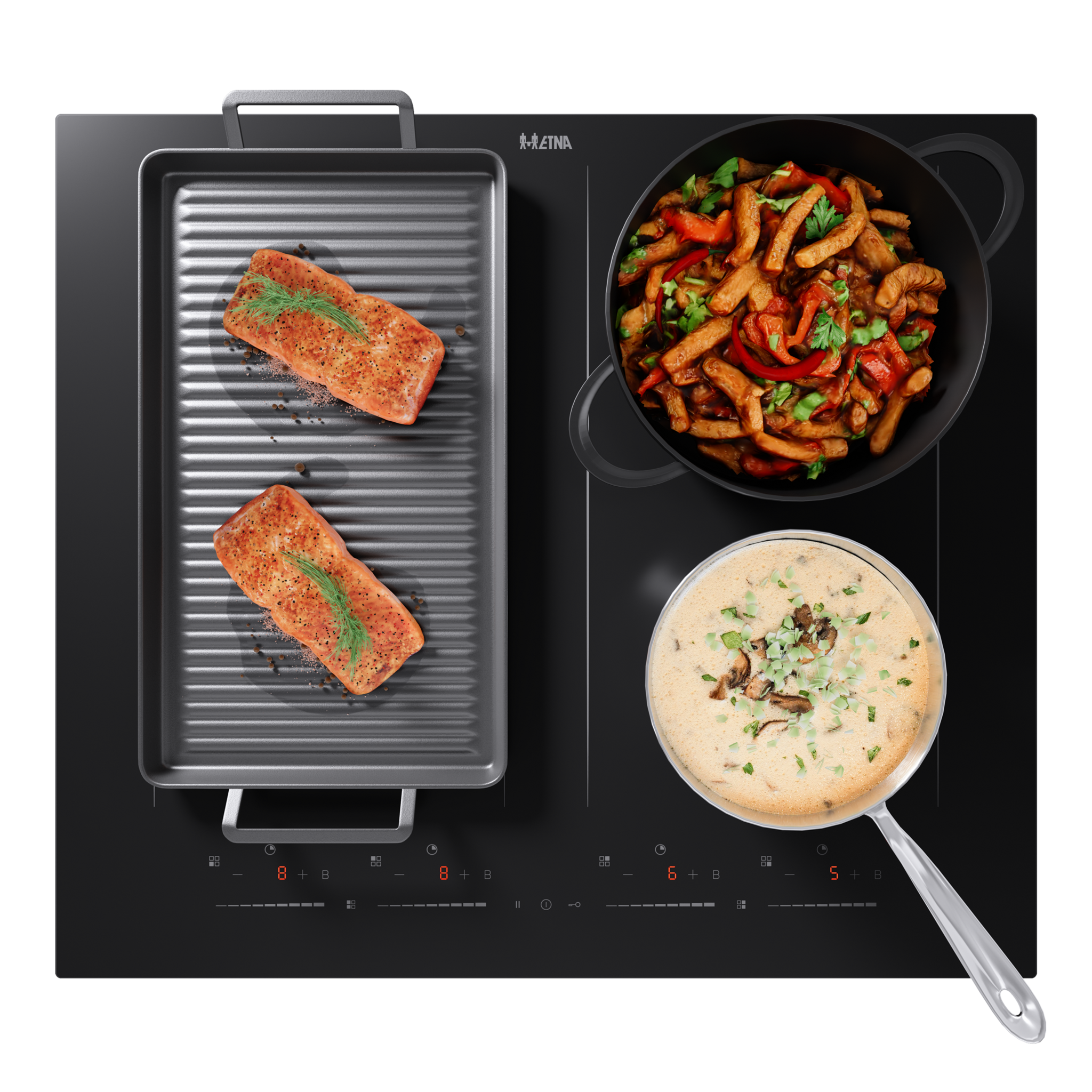 ETNA KIF5462ZT Inbouw inductiekookplaat.