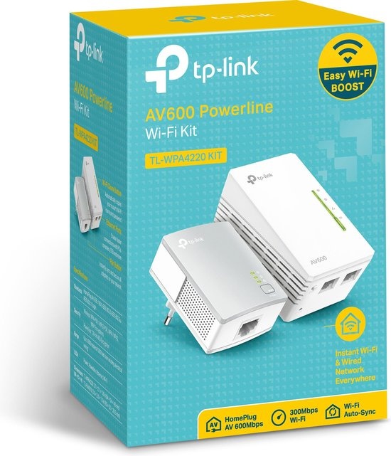 TP-Link AV500 (TL-WPA4220KIT) - Powerline adapter