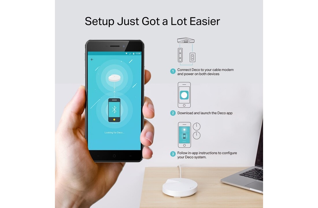 TP-Link DECO M9 Plus (2 Pack) Mesh Wi-Fi System - Router