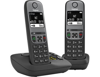 Gigaset A705A Duo Zwart - Dect telefoon