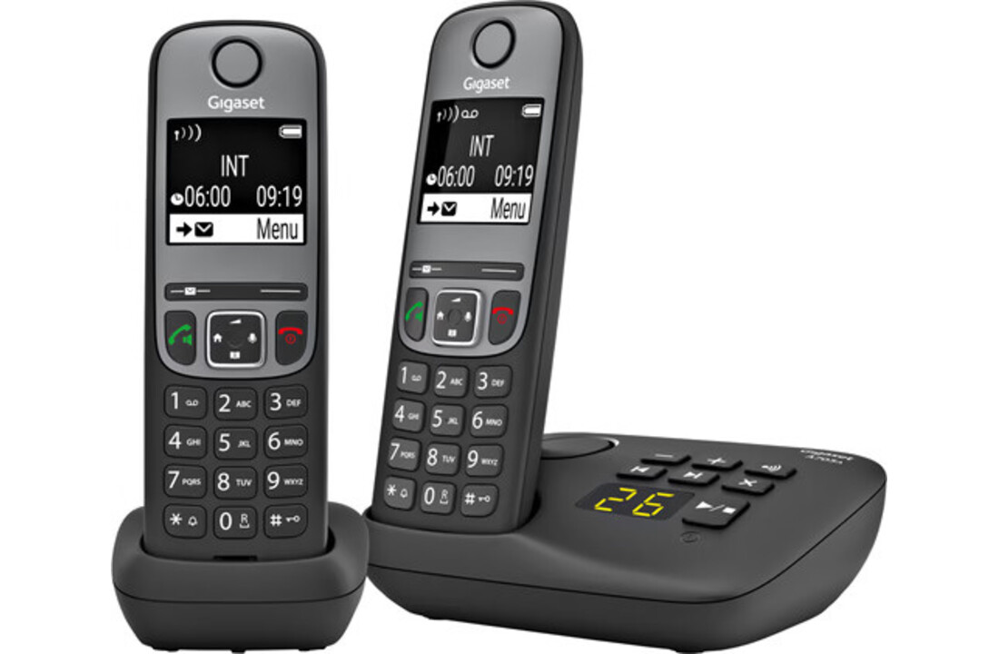 Gigaset A705A Duo Zwart - Dect telefoon