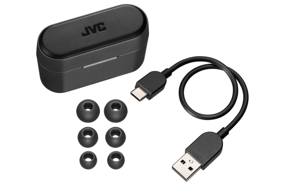 JVC HA-A9T Zwart - Draadloze oordopjes
