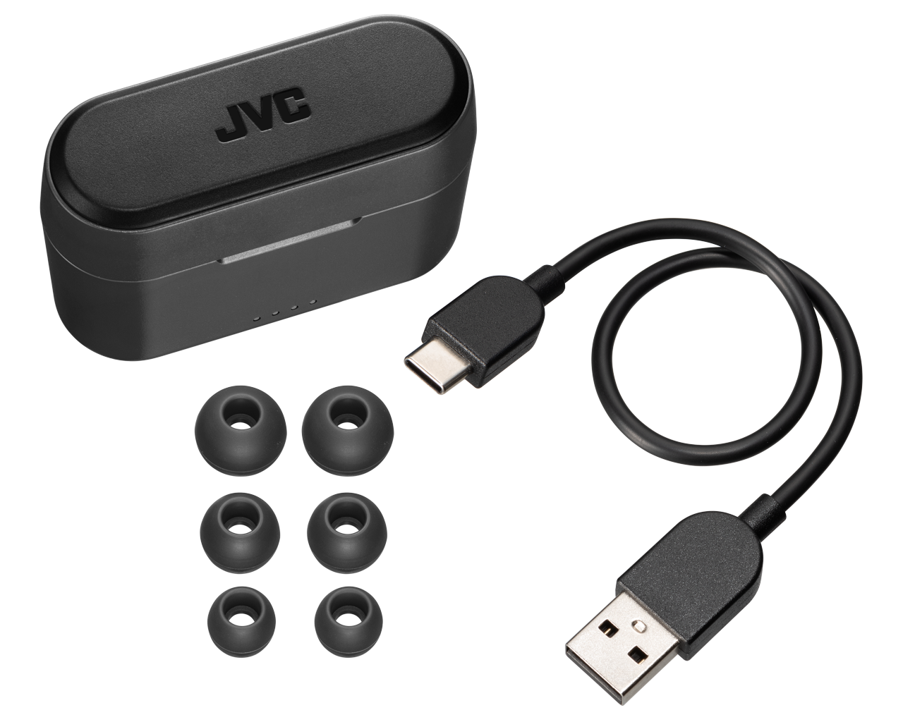 JVC HA-A9T Zwart - Draadloze oordopjes
