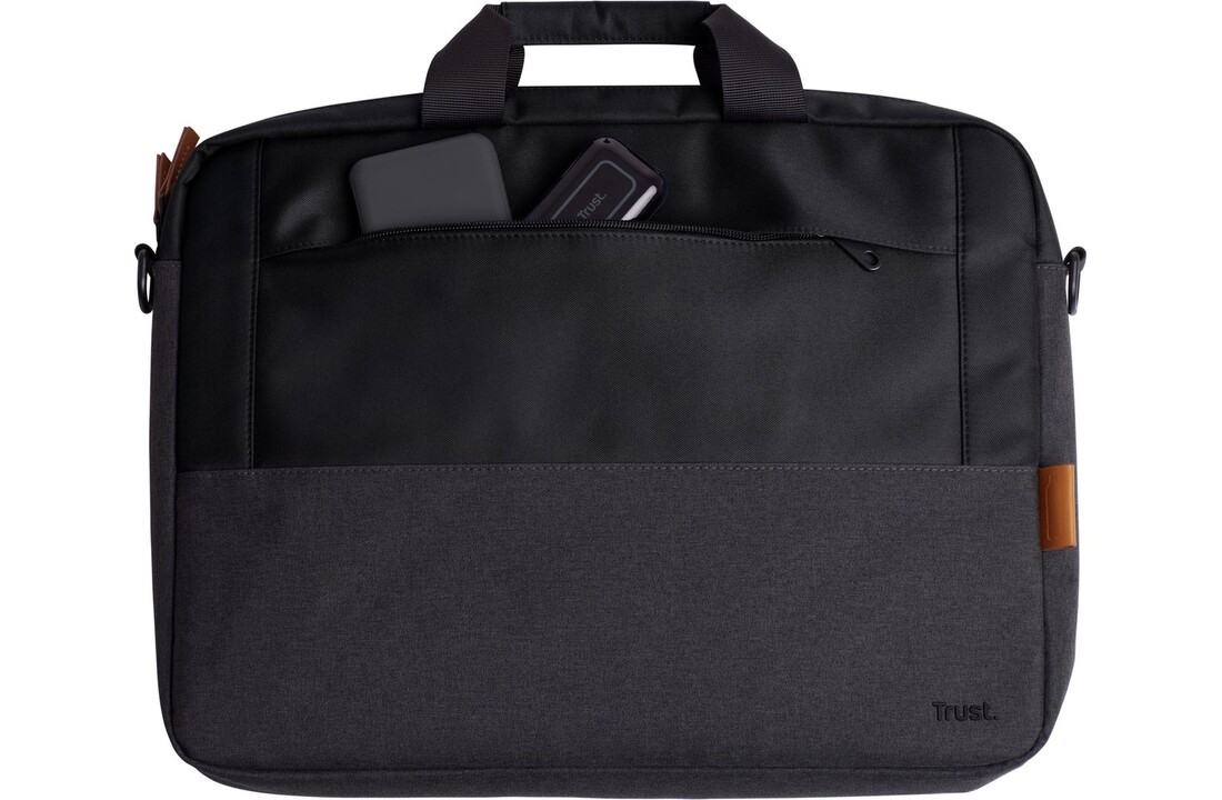Trust Lisboa 16 inch Eco Zwart - Laptoptas